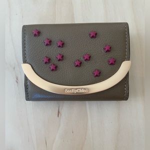 See by Chloe Lizzie Trifold Wallet with Stars